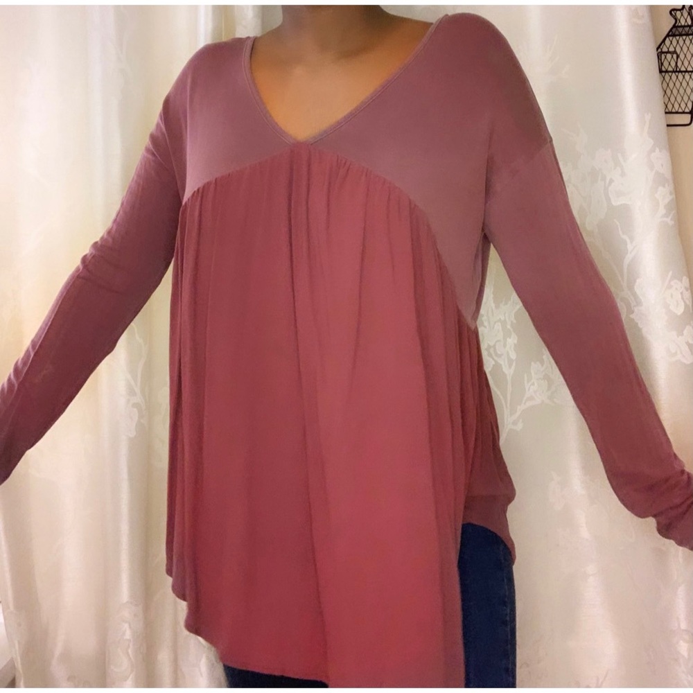 Brooklyn’s Mauve Blouse